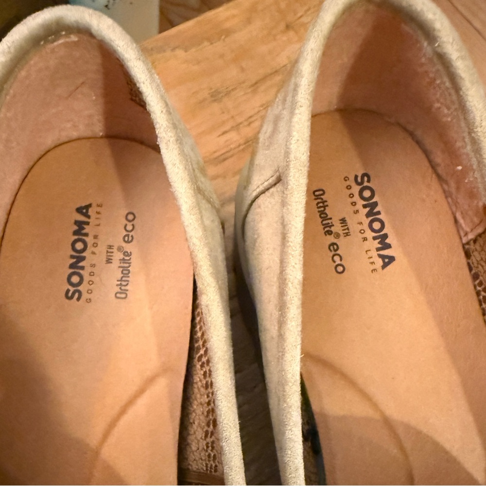 Sonoma Tan Suede Loafers - Picture 4 of 7